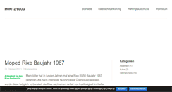 Desktop Screenshot of moritz-kelm.de
